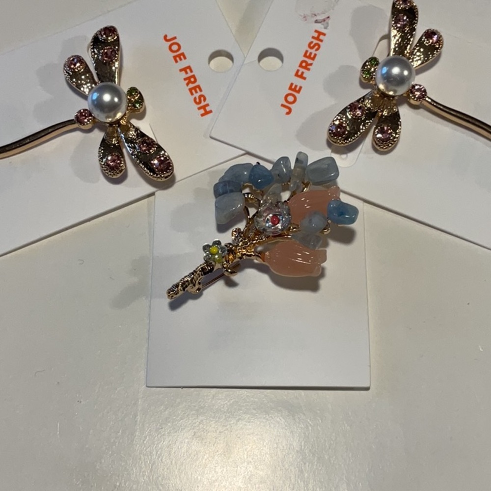 Dragonfly or Bouquet Brooch